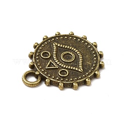 Tibetan Style Alloy Pendant Rhinestone Settings&nbsp;PALLOY-M198-22AB
