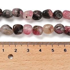 染色された天然の海洋白翡翠ビーズ連売り  ナゲット  タンブルストーン  7~13x4.5~10x4.5~10mm  穴：1.2mm  約44~46個/連  15.08~16.14インチ（38.3~41cm）&nbsp;G-P497-01E-09