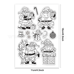Custom Summer Theme PVC Plastic Clear Stamps&nbsp;DIY-WH0631-0412
