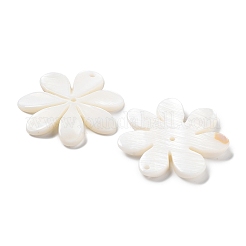 Natural Freshwater Shell Pendants&nbsp;X-SHEL-D082-08A