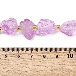 Raw Rough Natural Quartz Crystal Beads Strands&nbsp;G-Z131-J01-04