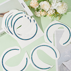Waterproof PVC Flower Pattern Classical Guitar Sound Hole Ring Mouth Wheel Sticker&nbsp;DIY-WH20058-13A