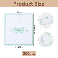 Paper Table Place Cards&nbsp;OFST-WH0004-156A