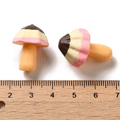 Opaque Resin 3D Mushroom Ornaments&nbsp;CRES-P033-03