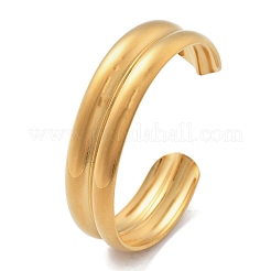 304 Stainless Steel Cuff Bangles for Women&nbsp;BJEW-B108-07G
