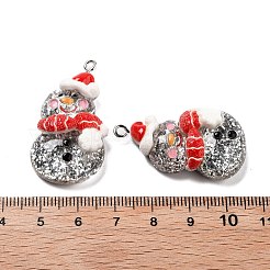 Christmas Theme Resin Pendants&nbsp;RESI-R450-01B