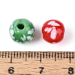 Mixed Styles Glass Enamel Beads Strands&nbsp;GLAA-N061-08