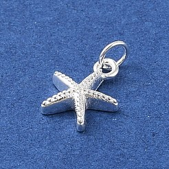 925 Sterling Silver Starfish Charms&nbsp;STER-K181-04S