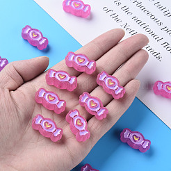 Transparent Acrylic Beads&nbsp;MACR-S374-05B-02