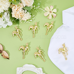 Horse Alloy Lapel Pin Brooches&nbsp;JEWB-WH0020-124