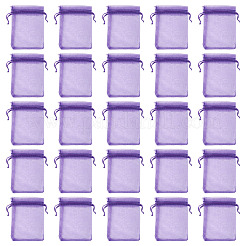 50Pcs Organza Bags Jewellery Storage Pouches Wedding Favour Party Mesh Drawstring Gift&nbsp;OP-TA0001-16A