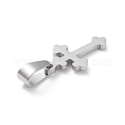 Non-Tarnish 304 Stainless Steel Pendants&nbsp;STAS-L216-30P