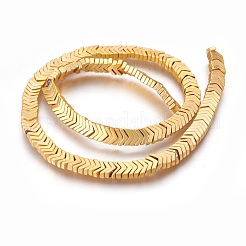 Electroplated Non-magnetic Synthetic Hematite Bead Strand&nbsp;G-E500-02B