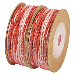 2 Rolls Segment Dyed Cotton Twisted String Cord&nbsp;OCOR-TA0002-95B