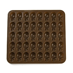 Halloween Skull DIY Silicone Statue Fondant Mold&nbsp;X1-SIMO-D003-07B