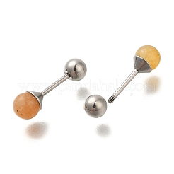 201 Stainless Steel Ear Plugs Gauges&nbsp;EJEW-C118-08P-01