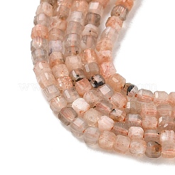 Natural Sunstone Beads Strands&nbsp;G-RM241221-K13