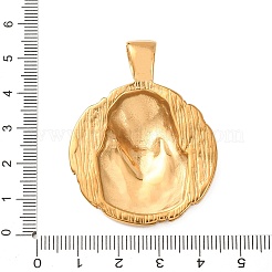 Religion 304 Stainless Steel Pendants&nbsp;STAS-E526-06G