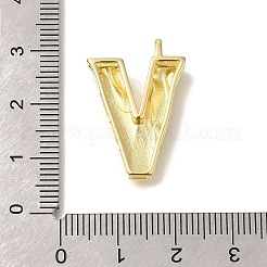 ラックメッキ真鍮チャーム  長持ちメッキ  カドミウムフリー＆鉛フリー  18KGP本金メッキ  V字  26x17.5x4.5mm  穴：2.5x2.8mm&nbsp;KK-I721-02G-V