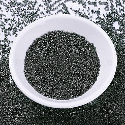 MIYUKIデリカビーズ  シリンダー  日本製シードビーズ  11/0  (db0452) 亜鉛メッキダークグレー  1.3x1.6mm  穴：0.8mm  約20000個/袋  100 G /袋&nbsp;SEED-J020-DB0452