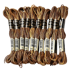 10 Skeins 6-Ply Polyester Embroidery Floss&nbsp;OCOR-CY0002-99F