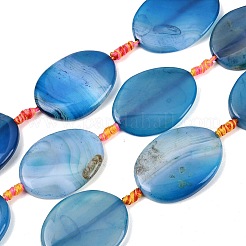 Natural Banded Agate Beads Strands&nbsp;G-P605-L02-03