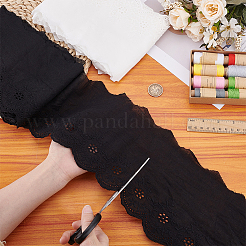2 Colors Cotton Embroidery Flower Ribbons&nbsp;OCOR-PH0005-78