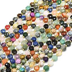 Natural & Synthetic Mixed Gemstone Beads Strands&nbsp;G-C116-A44-02A