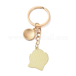 Football Theme Alloy & Enamel Keychains&nbsp;AL-A001-01C-G