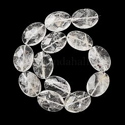 Natural Quartz Crystal Beads Strands&nbsp;G-B077-C03-01
