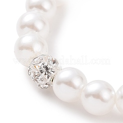 Alloy Rhinestone Religion Cross Bracelets&nbsp;BJEW-JB09096