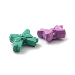 Spray Painted Alloy Beads&nbsp;PALLOY-K010-21