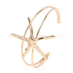 Alloy Cuff Bangles for Women&nbsp;BJEW-Z168-01G-02