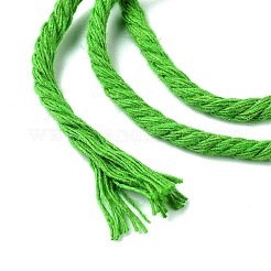 コットン糸  DIYの工芸品について  ギフトラッピングとジュエリー作り  春の緑  3mm  約109.36ヤード（100m）/ロール&nbsp;OCOR-F014-01P