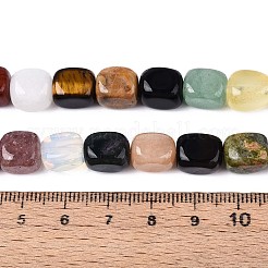 Natural & Synthetic Mixed Stone Beads Strands&nbsp;G-T142-74