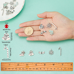 162Pcs DIY Christmas Themed Earring Making Kits&nbsp;DIY-SC0015-42