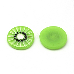 Kiwi Fruit Resin Decoden Cabochons&nbsp;CRES-R183-16
