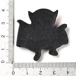 吸血鬼ハロウィーン不透明樹脂デコデンカボション  ハロウィーンジュエリークラフト  レッド  38.5x38.5x6.5mm&nbsp;LS-RESI-R446-02M