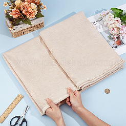 Diyの工芸品のためのポリエステル生地  服飾材料  アンティークホワイト  2000x1550x1mm&nbsp;DIY-WH0683-42B