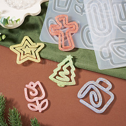 2Pcs 2 Styles Paperclip Silicone Molds&nbsp;DIY-TA0015-09