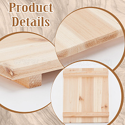 Rectangle Wood Boards&nbsp;TOOL-WH0053-69A