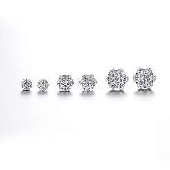 925 Sterling Silver Pave Moissanite Stud Earrings for Women&nbsp;SX7074-2