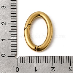 304 Stainless Steel Spring Gate Rings&nbsp;STAS-B128-04G-02
