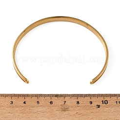6MM 304 Stainless Steel Blank Grooved Cuff Bangle Making&nbsp;SA-CBA4244-01G