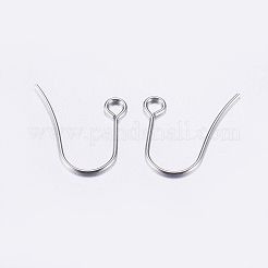 Tarnish Resistant 304 Stainless Steel Earring Hooks&nbsp;STAS-P162-13P-A