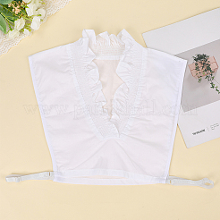 Detachable Cotton Shirt Women False Collar&nbsp;AJEW-WH20054-051