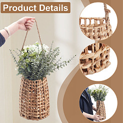 2Pcs Straw Storage Baskets&nbsp;AJEW-TW0001-37