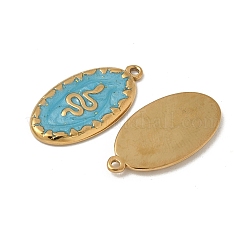 304 Stainless Steel Enamel Pendants&nbsp;STAS-V015-34G