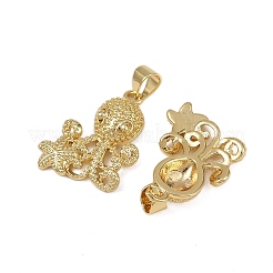 Brass Pendants&nbsp;KK-I358-057G-04