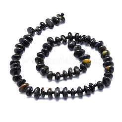 Natural Blue Tiger Eye Beads Strands&nbsp;G-E569-J17